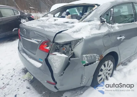 2013 Nissan Sentra S z USA, uszkodzony, nr VIN 3N1AB7APXDL768891